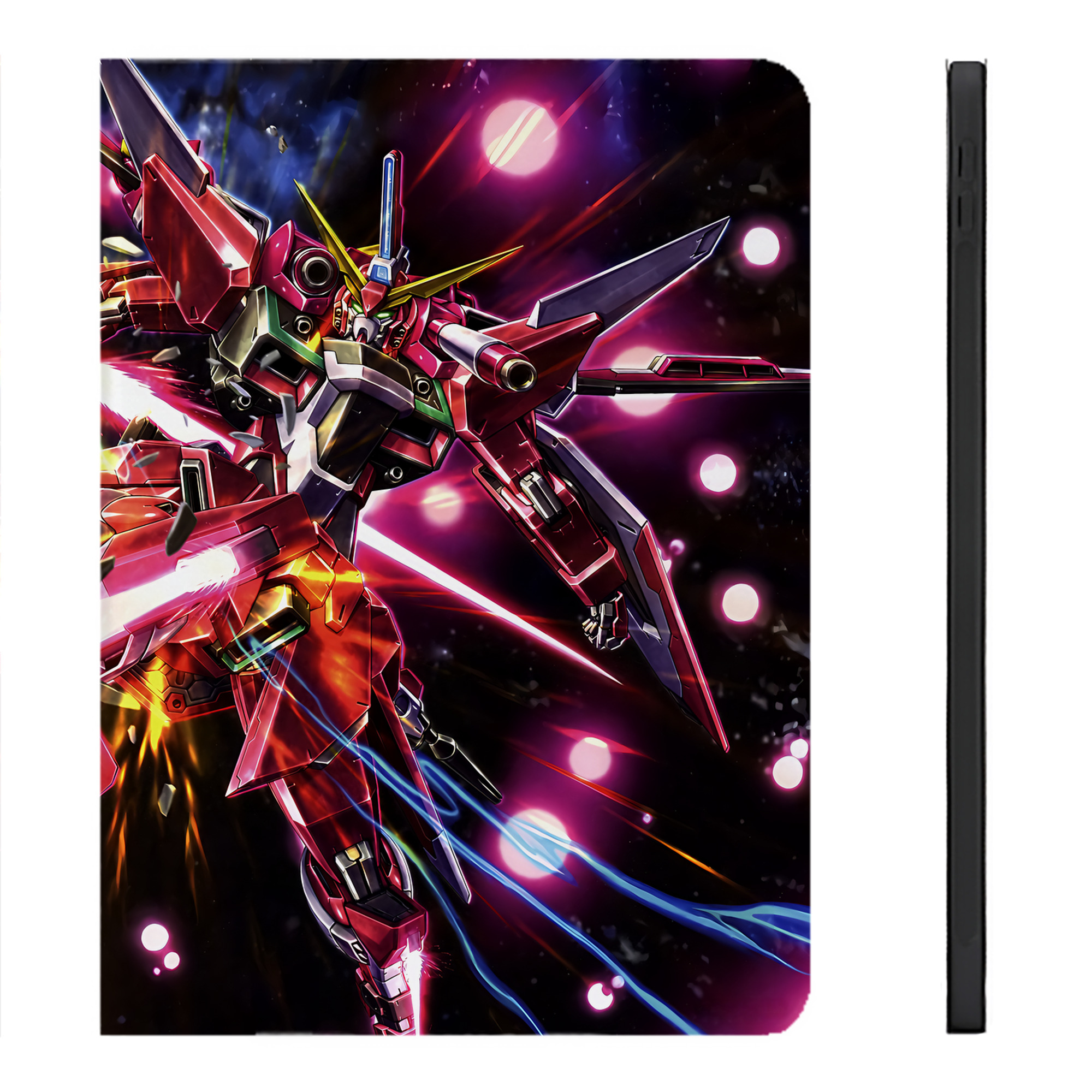 （画像用） 機動戦士ガンダム Mobile Suit Gundam IPadケース ペンホルダー付き ブックスタイルデザイン
